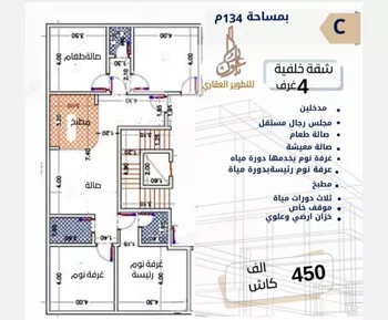 شقة للبيع في شارع الإمام المنصور, حي الصفاء, مدينة جدة, منطقة مكة المكرمة صورة 2
