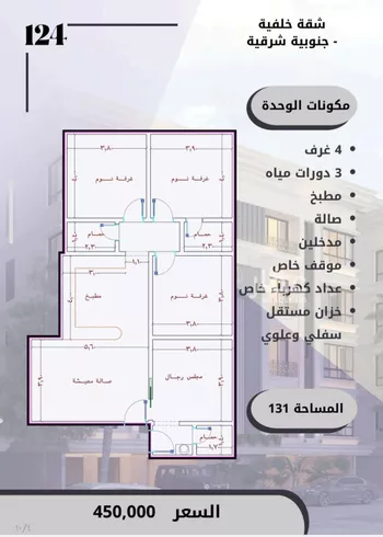 شقة للبيع في شارع الامير عبدالمجيد, حي الصواري, مدينة جدة, منطقة مكة المكرمة صورة 5