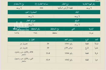 أرض للبيع في مدينة ضرما, منطقة الرياض