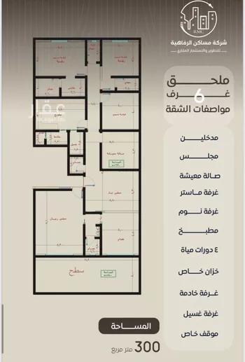 شقة للبيع في شارع ظعفرانه, حي النزهة, مدينة جدة, منطقة مكة المكرمة صورة 3