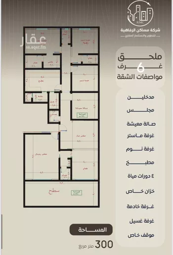 شقة للبيع في شارع ظعفرانه, حي النزهة, مدينة جدة, منطقة مكة المكرمة صورة 4