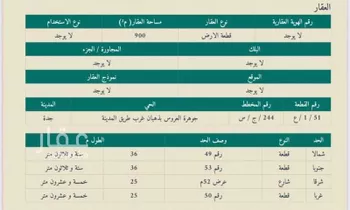 أرض للبيع في حي النجمة, مدينة جدة, منطقة مكة المكرمة