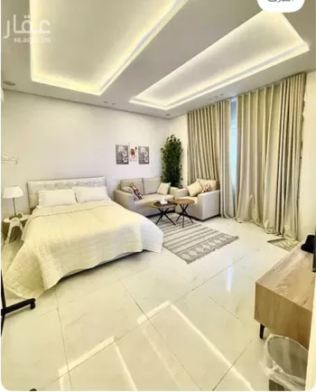 شقة مفروشة للحجز في شارع عبدالله بن حسن آل الشيخ, حي المصيف, الرياض صورة 2