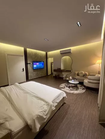 استديو مفروش للحجز في شارع خليل الجبرتي, حي الروضة, الرياض