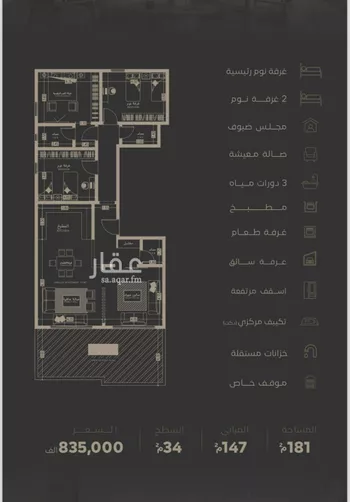 شقة للبيع في حي السلامة, مدينة جدة, منطقة مكة المكرمة
