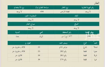 أرض للبيع في شارع جعفر المعتصم, حي الريان, مدينة جدة, منطقة مكة المكرمة