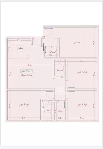 شقة للبيع في شارع السامر, حي الواحة, مدينة جدة, منطقة مكة المكرمة