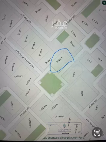 أرض للبيع في حي عريض, مدينة الرياض, منطقة الرياض صورة 2