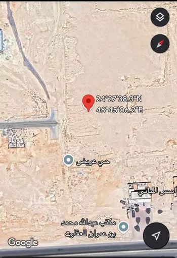 أرض للبيع في حي عريض, مدينة الرياض, منطقة الرياض صورة 3
