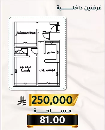 شقة للبيع في شارع الاسود, حي الثغر, مدينة جدة, منطقة مكة المكرمة صورة 2