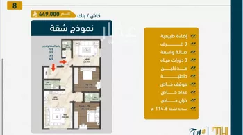 شقة للبيع في شارع ابن نجيم, حي الصواري, مدينة جدة, منطقة مكة المكرمة صورة 4