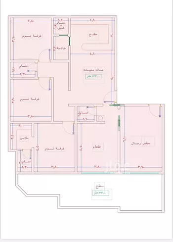 شقة للبيع في شارع الامير عبدالمجيد, حي الصواري, مدينة جدة, منطقة مكة المكرمة صورة 3