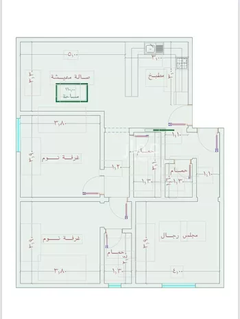 شقة للبيع في شارع الامير عبدالمجيد, حي الصواري, مدينة جدة, منطقة مكة المكرمة صورة 4