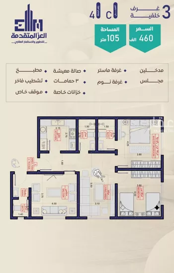 شقة للبيع في شارع شجاع بن وهب, حي السلامة, مدينة جدة, منطقة مكة المكرمة صورة 5