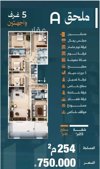 شقة للبيع في شارع زياد الأحرش, حي الصفاء, مدينة جدة, منطقة مكة المكرمة صورة 3