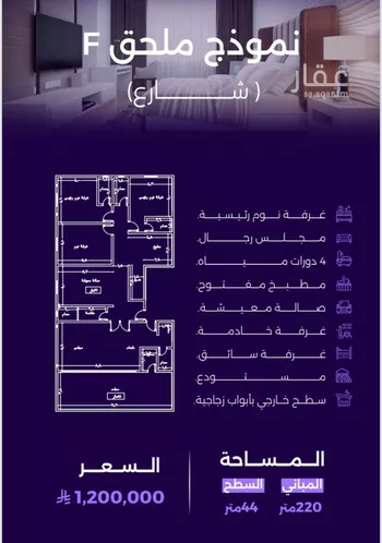 شقة للبيع في حي الزهراء, مدينة جدة, منطقة مكة المكرمة صورة 2