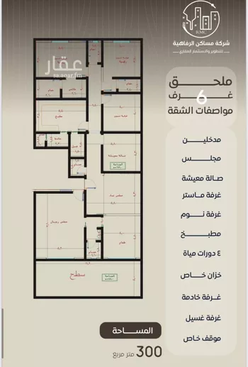 شقة للبيع في شارع ظعفرانه, حي النزهة, مدينة جدة, منطقة مكة المكرمة صورة 2