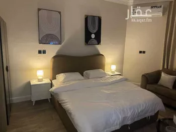 استديو مفروش للحجز في شارع جبار بن سلمي ، حي النزهة ، جدة ، جدة