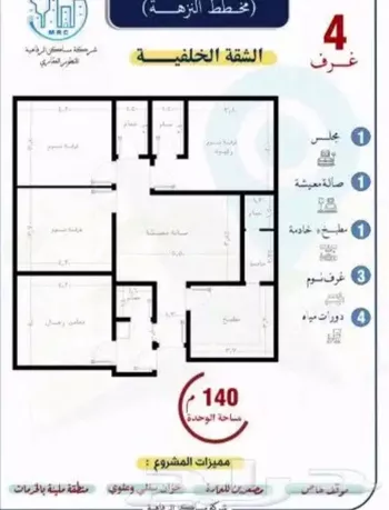 شقة للبيع في شارع أبو الحسن التميمى, حي الصفاء, مدينة جدة, منطقة مكة المكرمة صورة 2