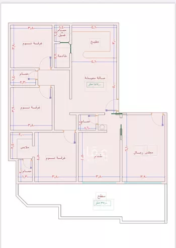 شقة للبيع في شارع الامير عبدالمجيد, حي الصواري, مدينة جدة, منطقة مكة المكرمة صورة 3