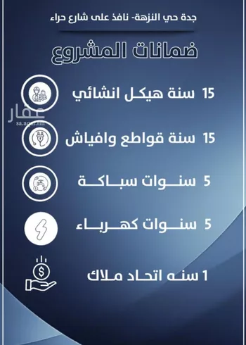 شقة للبيع في شارع احمد الرقيمي, حي النزهة, مدينة جدة, منطقة مكة المكرمة صورة 3