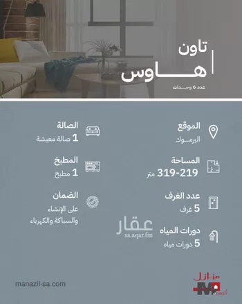 دور للبيع في شارع ابن غريسة, حي اليرموك, مدينة الرياض, منطقة الرياض صورة 2