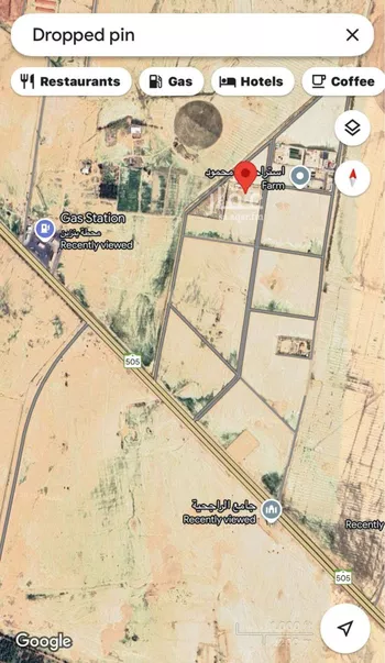 أرض للبيع في شارع ضرما العام , حي مزارع العلاوه وماحولها, مدينة مزارع العلاوه وماحولها, منطقة الرياض