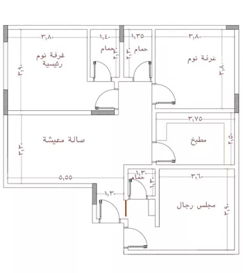 شقة للبيع في شارع عريعره, حي النزهة, مدينة جدة, منطقة مكة المكرمة