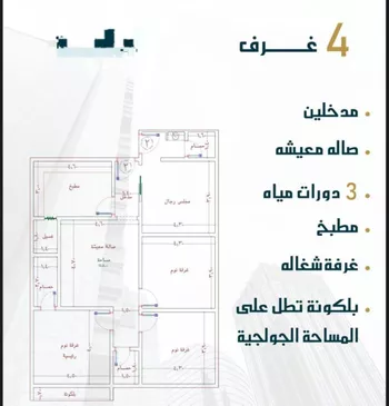 شقة للبيع في شارع السامر, حي الواحة, مدينة جدة, منطقة مكة المكرمة صورة 2