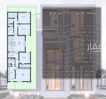 فيلا للبيع في شارع الشيخ عبد الله بن محمد بن عبد الوهاب, حي الصالحية, مدينة جدة, منطقة مكة المكرمة صورة 2