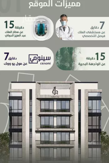 شقة للبيع في شارع صاري فرعي, حي البوادي, مدينة جدة, منطقة مكة المكرمة