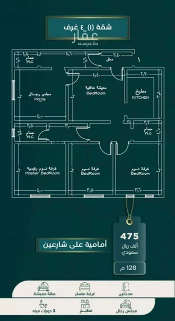 شقة للبيع في شارع ابن الحلاوي, حي الصفاء, مدينة جدة, منطقة مكة المكرمة