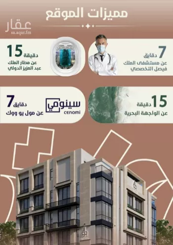 شقة للبيع في شارع احمد محمد السباعي, حي الروضة, مدينة جدة, منطقة مكة المكرمة صورة 5
