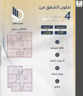 شقة للبيع في شارع السامر, حي الواحة, مدينة جدة, منطقة مكة المكرمة صورة 4
