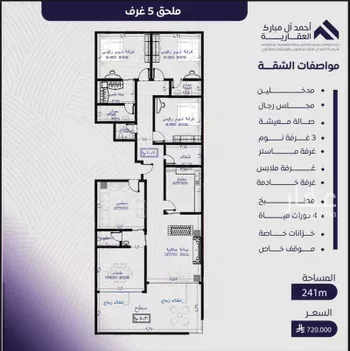 شقة للبيع في شارع عبد الله بن ابي الوليد, حي المروة, مدينة جدة, منطقة مكة المكرمة صورة 3