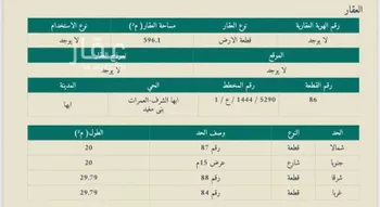 أرض للبيع في حي المروج, مدينة ابها, منطقة عسير صورة 4