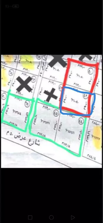 أرض للبيع في حي الجرفية, مدينة الجرفية, منطقة حائل