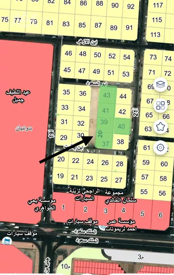 أرض للبيع في شارع 21أ, حي الجلوية, مدينة الدمام, المنطقة الشرقية