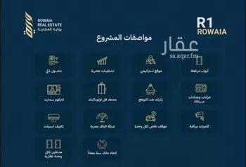 شقة للبيع في شارع عمر بن ابي بكر, حي الريان, مدينة جدة, منطقة مكة المكرمة