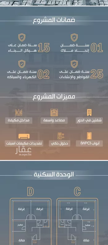 شقة للبيع في شارع نفوز قنفيذه, حي النزهة, مدينة جدة, منطقة مكة المكرمة صورة 2