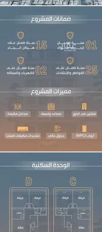 شقة للبيع في شارع نفوز قنفيذه, حي النزهة, مدينة جدة, منطقة مكة المكرمة صورة 2