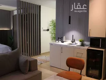 استديو مفروش للحجز في شارع عبدالله بن ابراهيم بن سيف ، حي قرطبة ، الرياض ، منطقة الرياض صورة 5