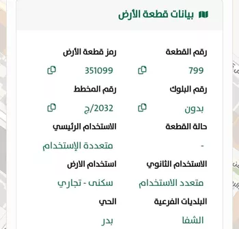 أرض للبيع في شارع عبدالرحمن بن ناجي, حي بدر, مدينة الرياض, منطقة الرياض صورة 3