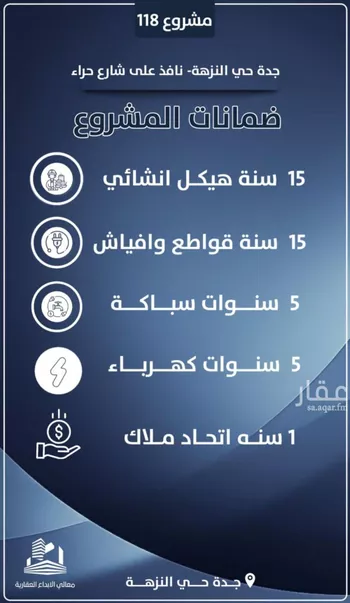 شقة للبيع في شارع يحيي بن نعيم, حي النزهة, مدينة جدة, منطقة مكة المكرمة صورة 2