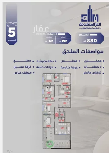 شقة للبيع في شارع منارة الصفا, حي السلامة, مدينة جدة, منطقة مكة المكرمة
