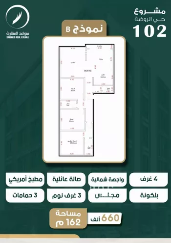 شقة للبيع في حي الروضة, مدينة جدة, منطقة مكة المكرمة صورة 5