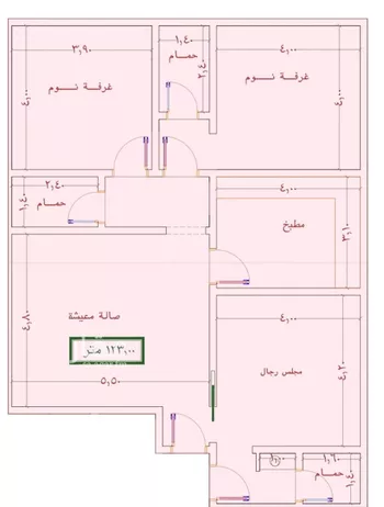 شقة للبيع في حي الجامعة, مدينة جدة, منطقة مكة المكرمة صورة 3