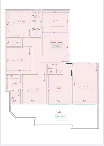 شقة للبيع في شارع الامير عبدالمجيد, حي الصواري, مدينة جدة, منطقة مكة المكرمة صورة 3