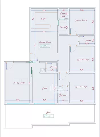 شقة للبيع في شارع الامير عبدالمجيد, حي الصواري, مدينة جدة, منطقة مكة المكرمة صورة 5