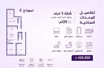 شقة للبيع في شارع احمد بن عيسى الرومي, حي الفيحاء, مدينة جدة, منطقة مكة المكرمة صورة 3